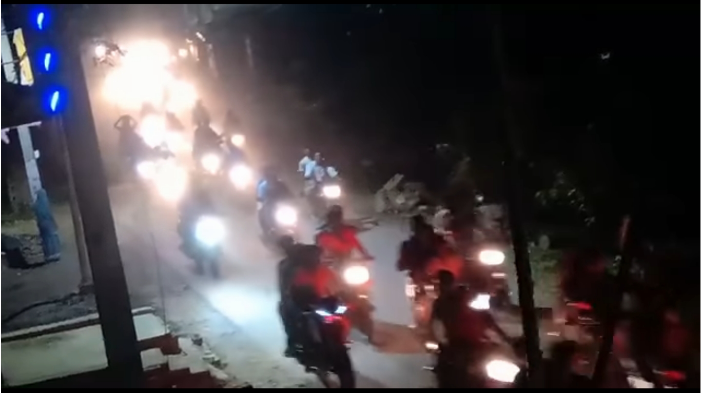 লকডাউনের মধ্যেই তৃণমূলের তান্ডব হাসনাবাদে